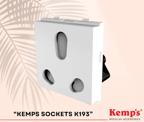 KEMPS Series Sockets K193 - Vinayak Electricals