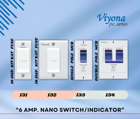 6 AMP. DELUXE SWITCH/INDICATOR - Vinayak Electricals