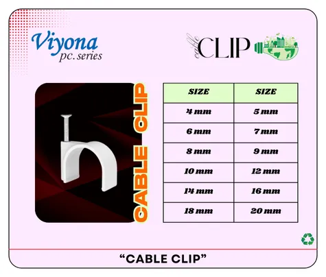 CABLE CLIP - Vinayak Electricals