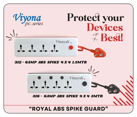 ROYAL ABS SPIKE GUARD - Vinayak Electricals